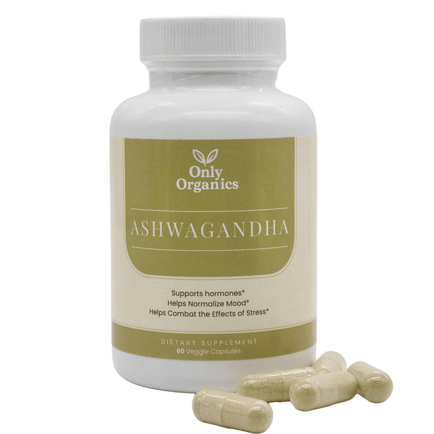 Only Organics™ Premium Ashwagandha Capsules