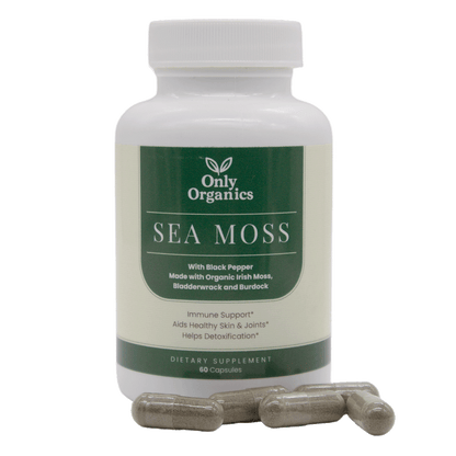 Only Organics™ Premium Wildcrafted Sea Moss Capsules