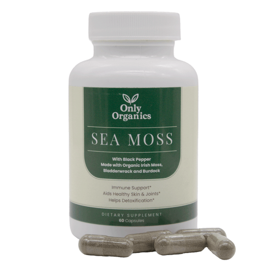 Only Organics™ Premium Wildcrafted Sea Moss Capsules