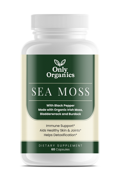 Only Organics™ Premium Wildcrafted Sea Moss Capsules